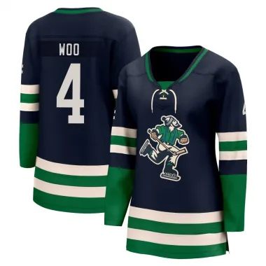Navy Women's Jett Woo Breakaway Vancouver Canucks Special Edition 2.0 Jersey