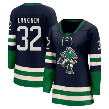 Navy Women's Kevin Lankinen Breakaway Vancouver Canucks Special Edition 2.0 Jersey