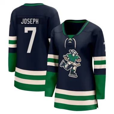 Navy Women's Pierre-Olivier Joseph Breakaway Vancouver Canucks Special Edition 2.0 Jersey