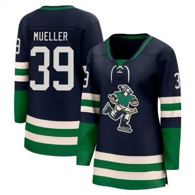 Navy Women's Ty Mueller Breakaway Vancouver Canucks Special Edition 2.0 Jersey