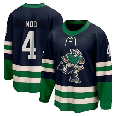 Navy Youth Jett Woo Breakaway Vancouver Canucks Special Edition 2.0 Jersey