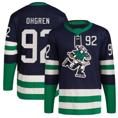 Navy Youth Liam Ohgren Authentic Vancouver Canucks Reverse Retro 2.0 Jersey