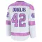 White Men's Curtis Douglas Premium Vancouver Canucks 2024 Hockey Fights Cancer Practice Jersey