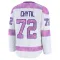 White Men's Filip Chytil Premium Vancouver Canucks 2024 Hockey Fights Cancer Practice Jersey