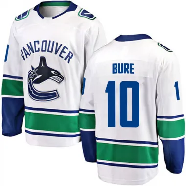 White Men's Pavel Bure Breakaway Vancouver Canucks Away Jersey